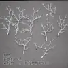 Diadema Exagerada de Pasarela Bosque DIY Accesorios de Rama de Plástico Artificial Guirnalda de Bosque Casera Material de Rama de Árbol