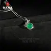 Collar de Calcedonia Blanca Natural de Alta Calidad con Ágata Ojo de Gato Plateado, Collar de Gato Versátil y Elegante para Mujer, Atrae Riqueza