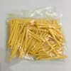 Tubo de Expansión de Plástico de Nylon con Forma de Pez Amarillo Pequeño Clavo de Expansión Tornillo de Expansión Tubo de Expansión Tapón de Expansión Tapón de Goma 6mm 8mm 10mm