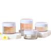 Bote Mascota Plástico Transparente 30Ml50G Crema Facial Cosméticos Sub-Botella Redondo Boca Ancha Botella Producto Cuidado de la Piel