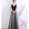 Novo Estilo de Verão Feminino Vestido de Noite Digno e Elegante para Banquete Lady Host Slim Longo Slim Fit