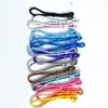 Cordão ajustável para celular, pulseira de pulso colorida trançada, corrente de telefone anti-perda, unissex, fecho de silicone