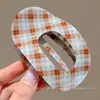 Pinza para el pelo de abulón para recogido en la nuca, pinza de garra vintage de alta gama para mujeres con cabello grueso, nuevo modelo 2026, pinza de pico de pato no irritante