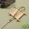 Cuerdas para colgar, cordones de nudo chino, cordones para accesorios de mano, bolsitas, cordones tejidos a mano, colgantes de cuerda de mano con cuentas de jade al por mayor