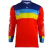 Ropa para Carreras Todoterreno Transfronterizas, Tallas Europeas y Americanas, Camiseta de Manga Larga Versátil de Corte Holgado, Transpirable y que Absorbe el Sudor, Ropa para Descenso