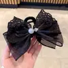 Princesa en la Huida Lazo Grande Pinza para el Cabello Accesorios Coreanos Pinza de Tiburón Pinza para el Cabello de Sentido Avanzado Adorno para la Cabeza de Mujer