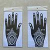 Tatuaje de Henna Indio Nepalí Plantilla para Palma Pintura en Aerosol Recorte Plantilla Grande Diseño de Plantilla para Mano