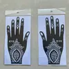 Tatuagem Temporária Pintada à Mão Molde Ferramenta Jato de Tinta Henna Indiana Recorte Tatuagem Suco Herbal Tatuagem Semi-Permanente