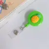 Chaveiro Telescópico Criativo de Desenho Animado para Enfermeira Puxador Fácil Anti-perda Redondo Plástico Puxador Fácil Fivela Puxador Fácil