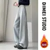 Pantalones deportivos de pierna ancha ajustados para mujer, nuevo modelo primavera y otoño 2026, cintura alta, caída fluida, para figura de pera, que ocultan las caderas, pantalones largos adelgazantes