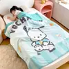Colcha de Verano de Seda Refrigerante para Niños, Colcha para Siesta de Guardería de Bebé con Aire Acondicionado, Manta Pequeña, Colcha Fina, Lavable