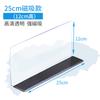 Divisor de Estante de Supermercado PVC Transparente Magnético en Forma de L Magnético Supermercado Tienda de Conveniencia Deflector de Producto Partición de Estante