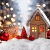 Nieve Artificial - Nieve Falsa de Plástico Clásica para Decoraciones Navideñas, Manualidades DIY, Escenas de Pueblos Invernales y Decoración de Fiestas Festivas - Atmósfera Festiva Temática para Fiestas, Decoraciones de Copos de Nieve, Manualidades de Escenas Invernales, Material Duradero, Entusiastas de las Manualidades