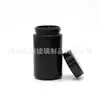 Material negro, botella de vidrio violeta, botella resistente a la luz fabricada en fábrica, recipiente resistente a los rayos UV, tapa de resina fenólica, junta morada