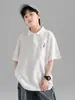 Estilo Novo de Verão Camisa Polo de Manga Curta para Meninos Grandes e Médios Camiseta com Gola Polo de Desenho Animado para Meninos Roupas Casuais para Crianças Tops da Moda para Crianças