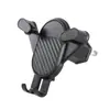 Soporte para Teléfono Móvil de Coche Loco Suministros para Coche Soporte Fijo por Gravedad para Salida de Aire Navegación Navegación Doble Barbilla