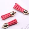 Accesorios de joyería DIY, pendientes de borlas pequeñas de terciopelo coreano de 40 mm, llavero, colgante para teléfono móvil, equipaje, suministro directo de fabricantes