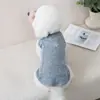Chaleco para Mascotas de Nuevo Estilo, Transpirable, Alta Elasticidad, Reflectante, Visión Nocturna, Ropa para Gatos y Perros, Ropa de Verano, Estilo Delgado, Teddy con Hebilla de Tracción