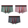 Roupa Íntima Masculina Artilleryman Algodão Listrado Atacado Cintura Baixa Ajuste Slim Explosão Cuecas Boxer Masculinas Respiráveis Podem Ser Dropshipping