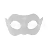 Coleção Nova de Halloween da Amazon Transfronteiriça: linda máscara de meio rosto em couro PVC com padrão de diamante, um acessório de fantasia de festa