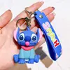 Modelo Nuevo 2024: Llavero de Stitch Transformado Muñeco Suave de Goma Llavero de Coche de PVC Colgante Regalo para Máquina de Garra