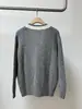 BORBOTIE Ropa de punto para mujer 2026 Primavera y Otoño Nuevo BC Lana de Cachemir Tejido de punto de ochos Bolsillo de color contrastante Cardigan con cuello en V
