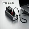 Bocina de Bicicleta Luz Equipo para Montar de Noche Accesorios Advertencia USB Luz Delantera para Bicicleta de Montaña Luz Trasera Luz para Ciclismo Luz de Bicicleta