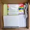 Pizarra Luminosa Transparente para Niños y Bebés, Escritura Digital a Mano, Pizarra Fluorescente LED Borrable, Acrílico