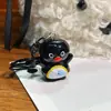 Llavero de Gato Melocotón de Dibujos Animados 3D Lindo Dulce Colgante de Fruta Kt Regalo para Mejor Amigo Estudiante Accesorio para Mochila