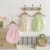 Ropa de verano para bebé niña de 8 meses, ropa con tirantes de arcoíris, ropa de verano súper linda para bebé, bolsa para la luna llena de 100 días, ropa de entrepierna