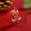 Pingente de Resina Papai Noel Boneco de Neve Pulseira Colar DIY Enfeites de Natal Acessórios Pequenos Acessórios de Resina de Natal