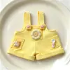 Roupas fofas para bonecas de 10~17cm em cores macaron, calças DIY Labubu, macacões, conjuntos de vestir da moda para bonecas de brinquedo