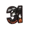 Decoraciones de Halloween con Diseño Nuevo y Creativo Transfronterizas Manualidades de Madera para Decoración del Hogar y Oficina Regalos