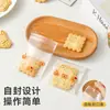 Sacos de Embalagem para Biscoitos com Adesivo Autoadesivo para Cookies, Doces de Floco de Neve, Caixas Espessas Individuais para Lanches, Confeitaria de Doces, Design Fofo, Frete Grátis