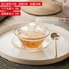 Tazón Golondrina tazón de postre tazón de sopa vajilla Tazón de Cristal borde dorado tazón de vidrio hogar oreja plateada tazón para avena