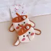 Hd537 Estilo Bosque Zanahoria Conejo Oso Pinza para el Cabello Goma para el Cabello Niños Banda para el Cabello Linda Banda Elástica Cuerda para el Cabello Accesorio Lateral para el Cabello