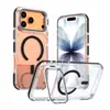 Funda de teléfono compatible con iPhone 18 Pro Max con Carga Magnética y Soporte para Lente, Cubierta Protectora Anti-Caídas de Alta Transparencia para Apple 17