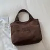 Bolso Tote de Moda para Llevar en la Mano para Mujeres Estilo Coreano Simple y Lindo Bolso de Axila para Chica Otoño 2025 Nuevo Bolso de Hombro de Moda