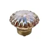 Maçaneta de Latão com Cristal, Maçaneta de Gaveta Simples Estilo Francês, Maçaneta de Porta de Guarda-Roupa Cor Champagne Dourado de Luxo Leve, Maçaneta sem Furo