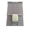 820/821/880Tab/882Tab Corrente Plana Placa de Corrente Plástica Esteira Transportadora Pom Curva Direita Esteira Transportadora