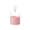 Soporte de Almacenamiento para Beauty Egg Caja de Almacenamiento de Escritorio para Huevos de Maquillaje Bolsa de Almacenamiento para Borlas de Polvo Soporte de Secado de Algodón para Huevos de Maquillaje en Forma de Calabaza