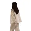 Abrigo Popular de Lana de Cordero para Mujer de Este Año, Nuevo Estilo Otoño e Invierno 2025, Chaleco de Felpa de Imitación de Lana de Cordero