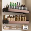 Estante de almacenamiento de cocina de nogal Estante de almacenamiento de tarros de condimentos de múltiples capas Estante de condimentos de pared multifuncional Estante de condimentos de pared