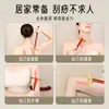 Tabla gua sha de latón puro para Tai Chi con mango extendido, masajeador especializado para espalda, hombros y cuello, tabla gua sha meridian universal para todo el cuerpo