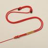 Cordón colgante de 2 mm con nudo de transferencia de hilo dorado tejido a mano, collar con nudo de loto, cuerda de jade, colgante de jade con cera de abejas para hombres y mujeres