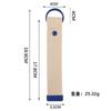 Cuerda para Colgar Llavero DIY de Poliéster Bordado con Cinta Colgante para Taza de Agua Bolsa Equipaje Cuerda para Colgar de Cinta Colorida