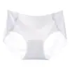 Pantaletas de algodón puro, ultrafinas, sin costuras, con fuelle antibacteriano, transpirables, de cintura media, corte alto tipo triángulo para mujer, con diseño de pétalo