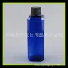 Tapa de rosca botella cuadrada transparente 100ml pesca botella pequeña para medicina líquido de baño champú botella pequeña 100ml botella de líquido de esencia