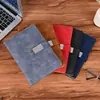 Venta Directa de Fábrica Cuaderno de Negocios A5 con Cierre de Piel Sintética, Logo Personalizable, Adecuado para Regalos Escolares y de Empresa, Al por Mayor