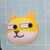 Emoji sin palabras pasador gag sudando accesorios acrílicos clip gota de agua accesorios para el cabello lindo divertido clip lateral tocado